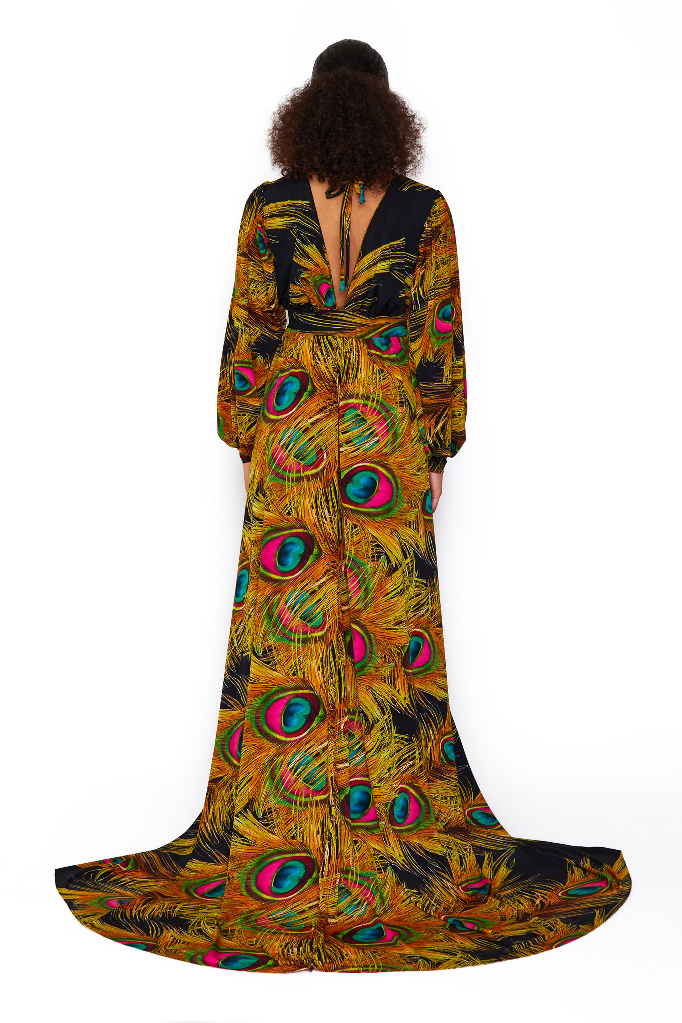 PEACOCK SUMMER BALLGOWN