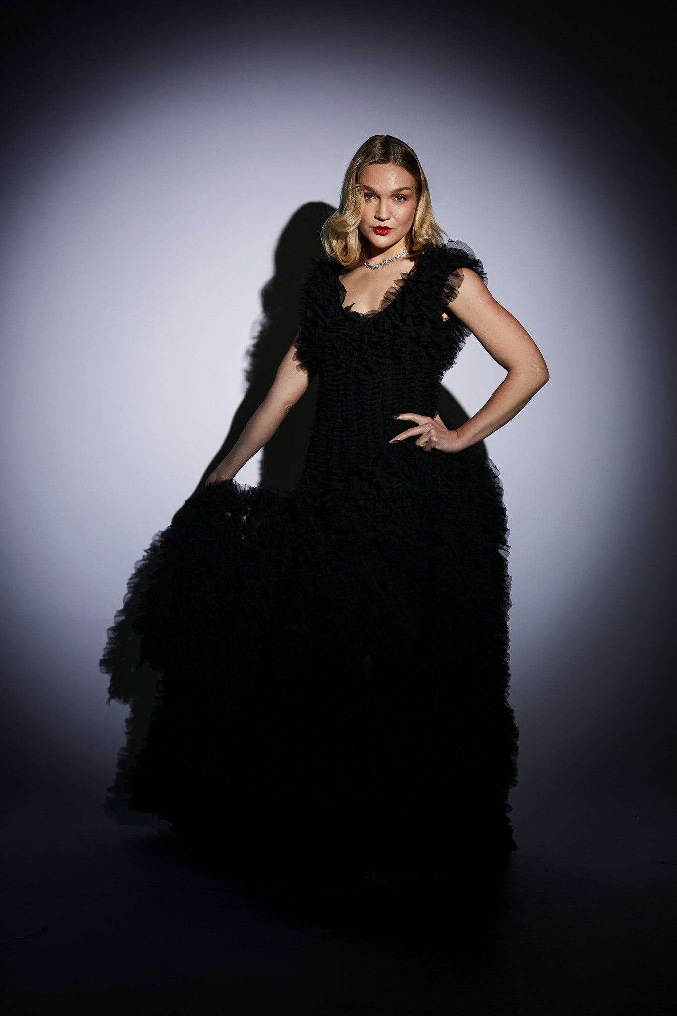 VIVA Ball Gown Dress in Black