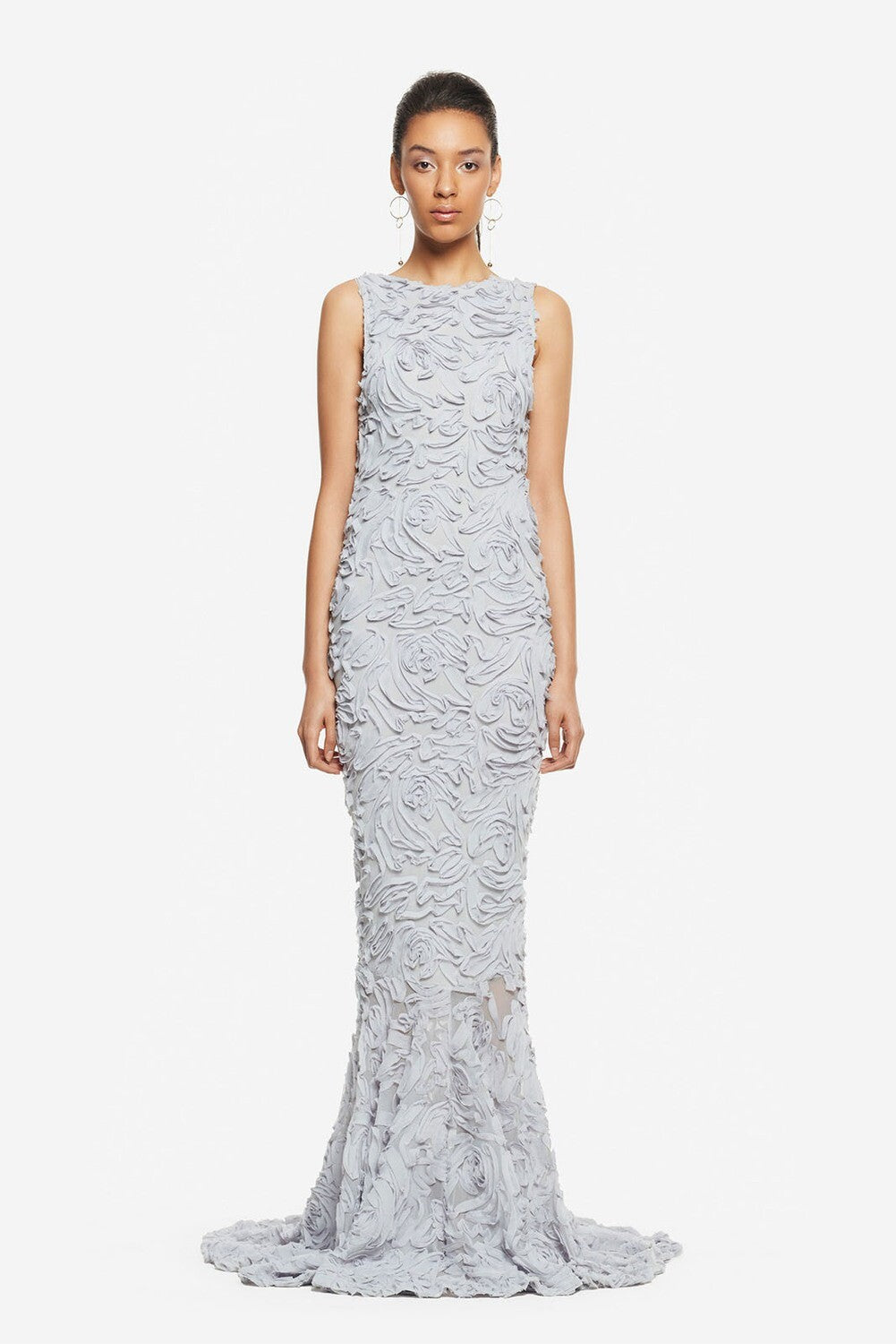 GREY SIGNATURE BALL GOWN