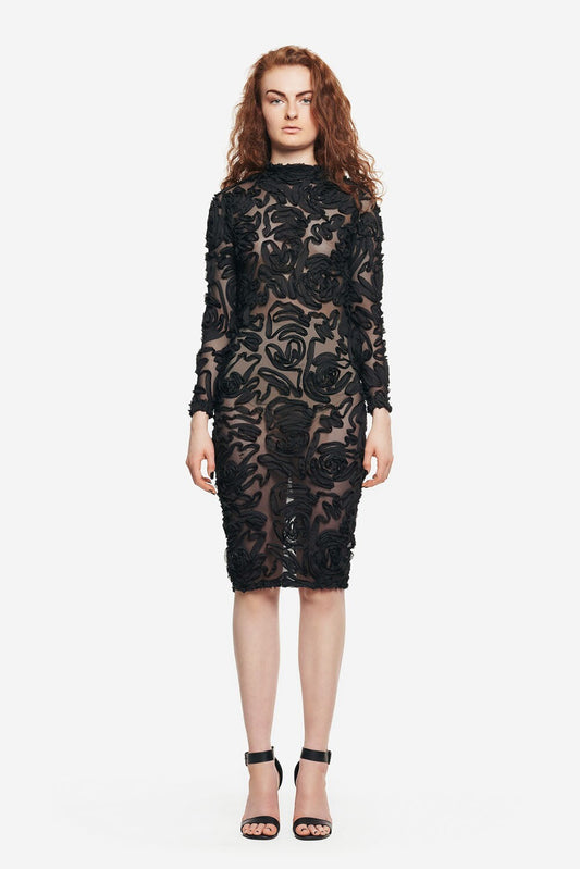 BLACK SIGNATURE DRESS