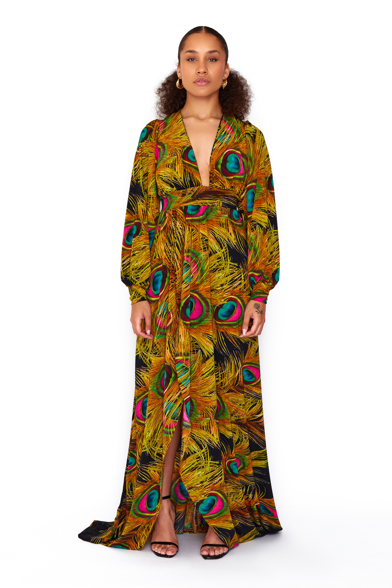 PEACOCK SUMMER BALLGOWN