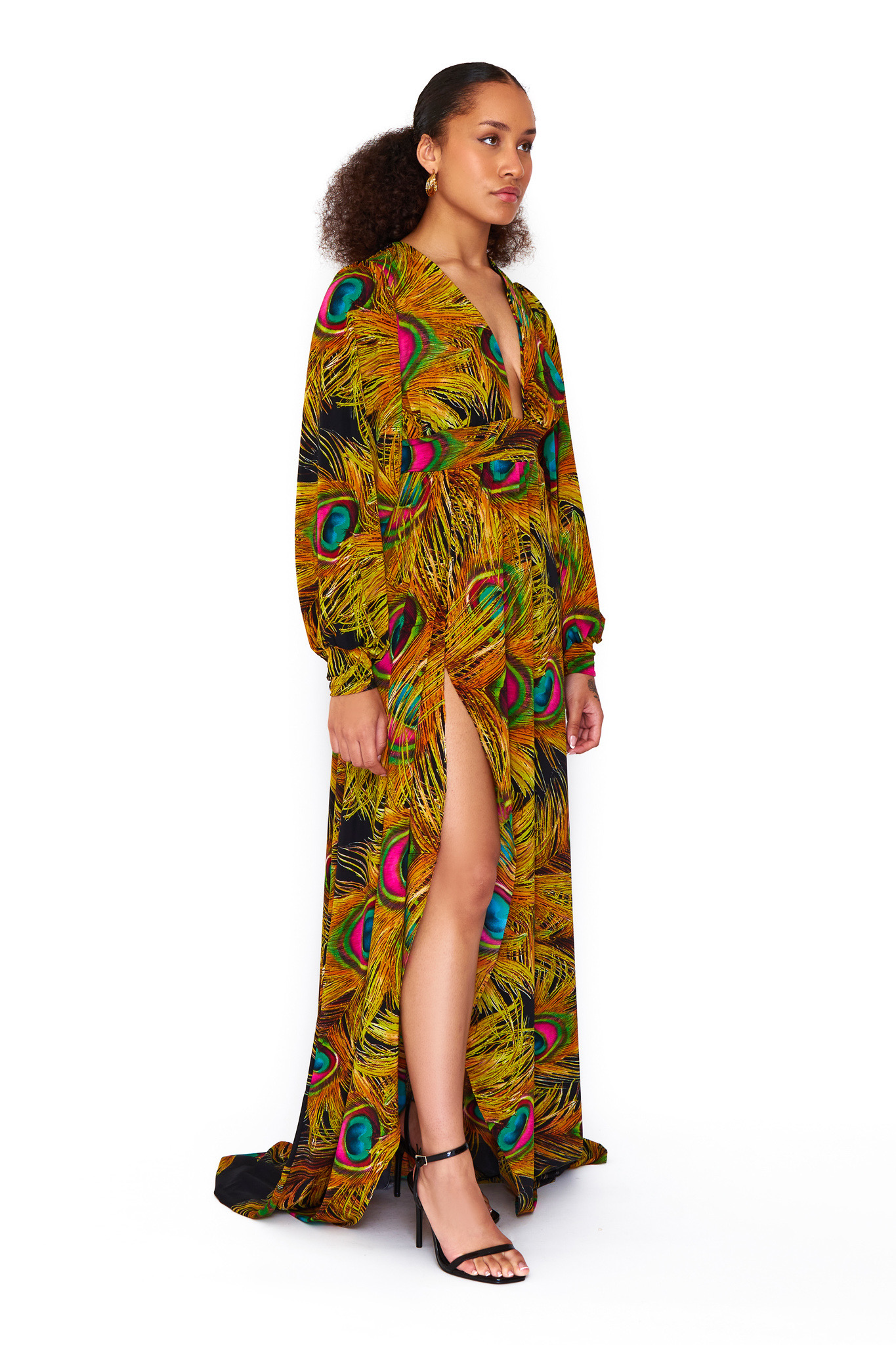 PEACOCK SUMMER BALLGOWN