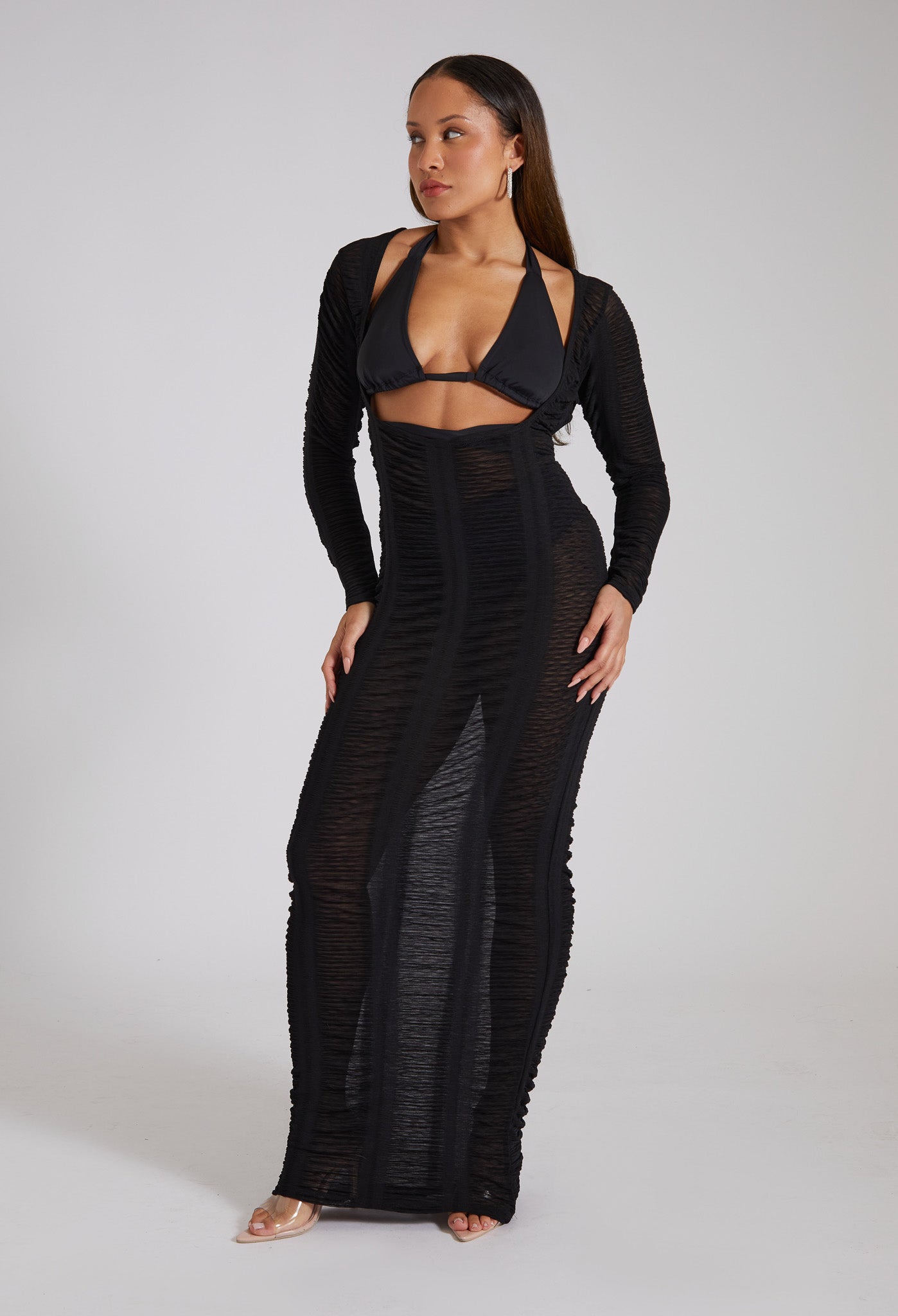 SAFIYYA Mesh Dress