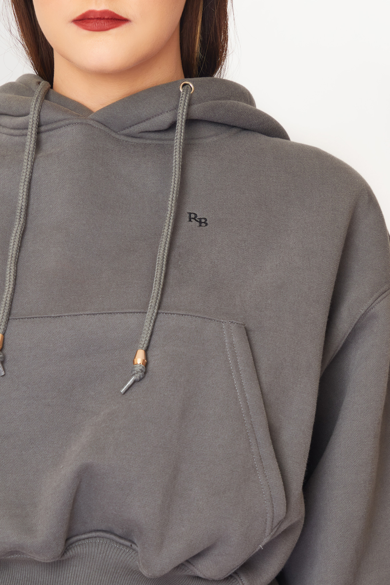 RB Faux Fur Lounge Set in Grey 