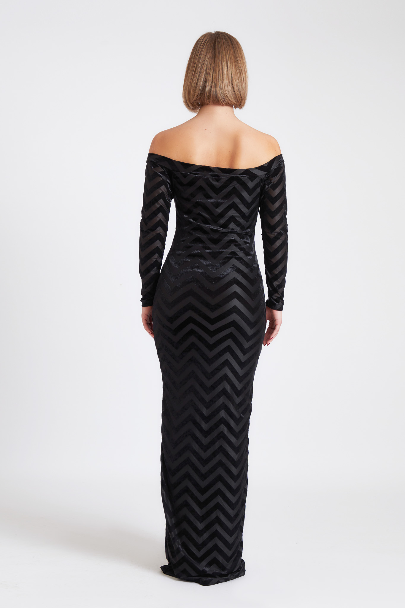 LUCIDA OFF THE SHOULDER MAXI DRESS