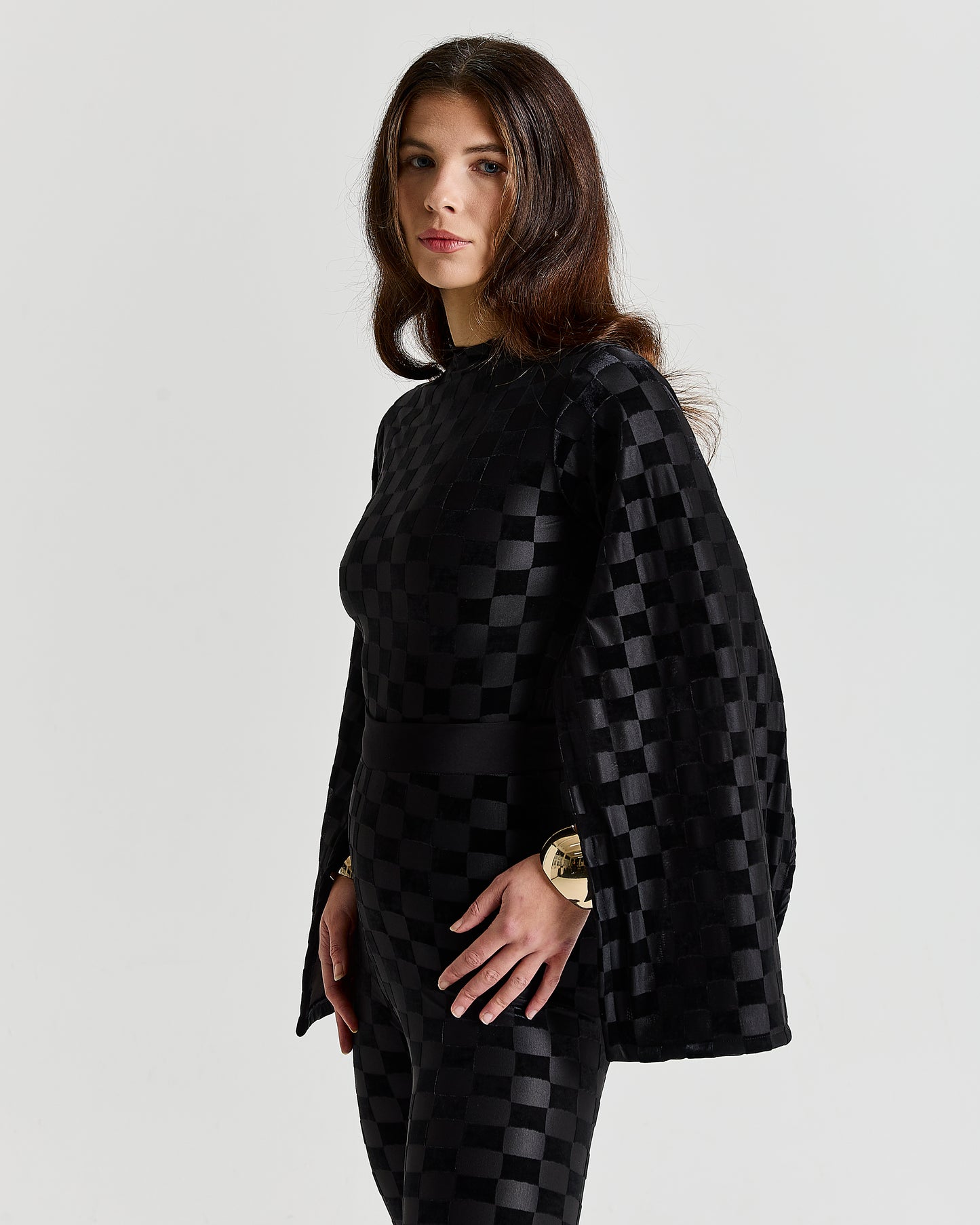 JENNER Cape Sleeve Top
