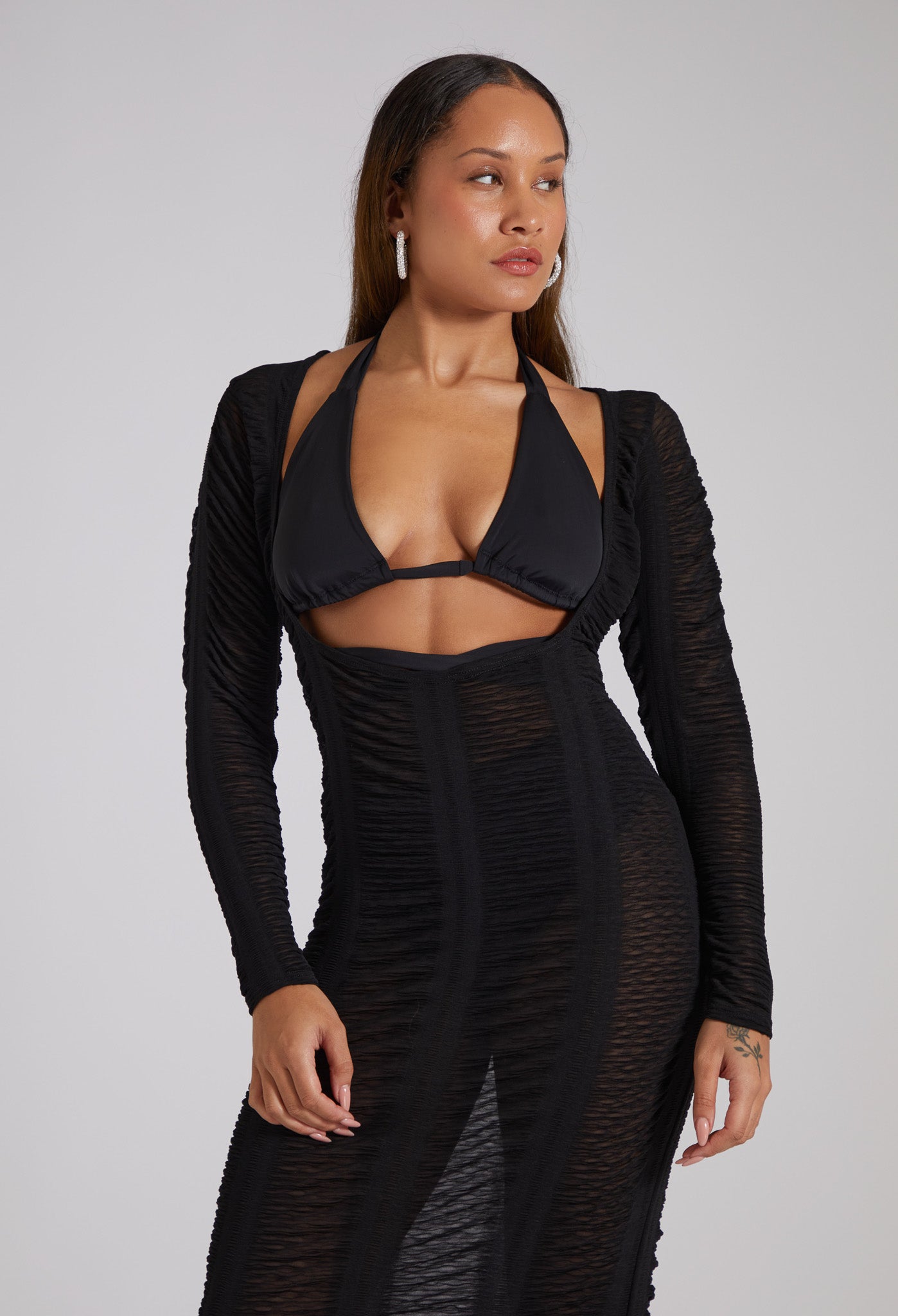 SAFIYYA Mesh Dress