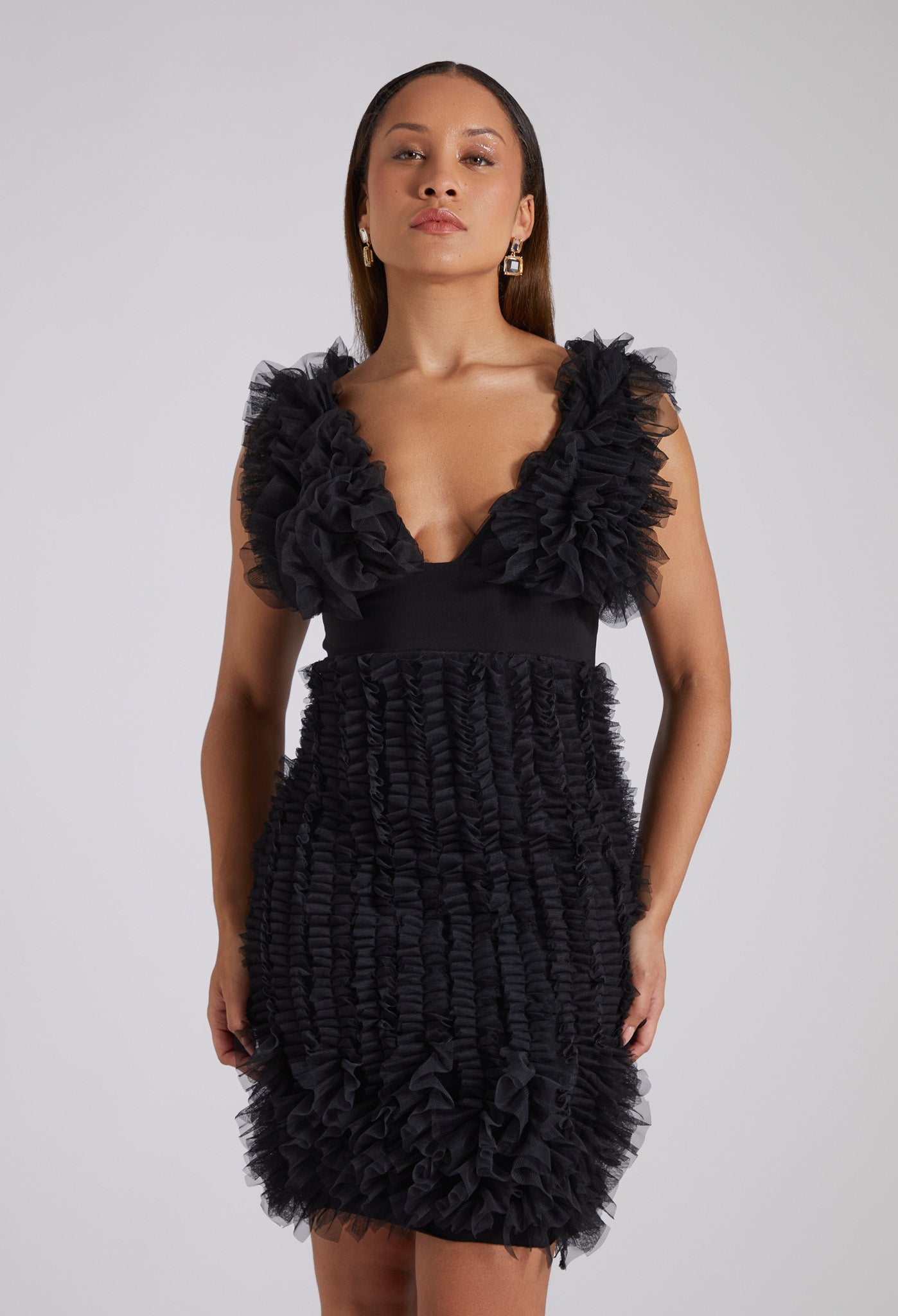 VIVA Party Dress in Black