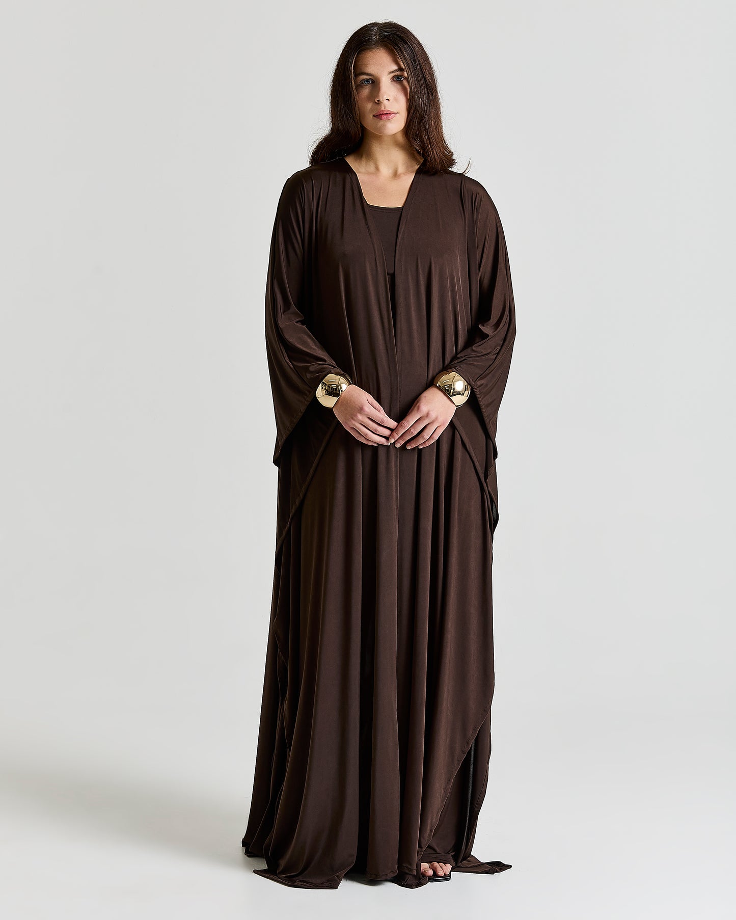 SAFA ABAYA in Brown