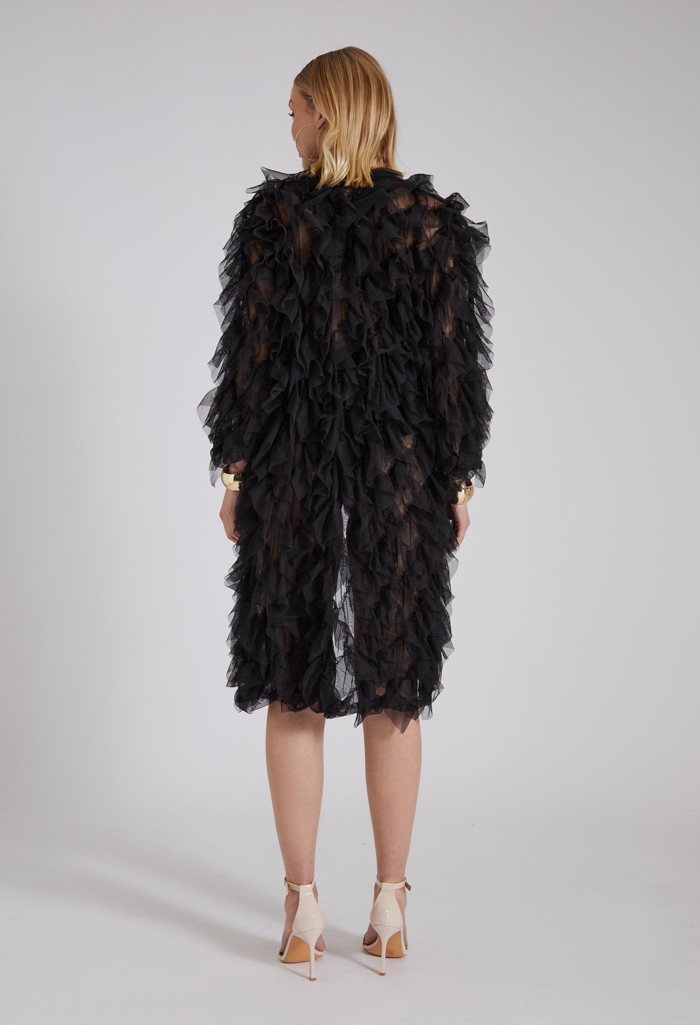 NERA BLACK KIMONO JACKET