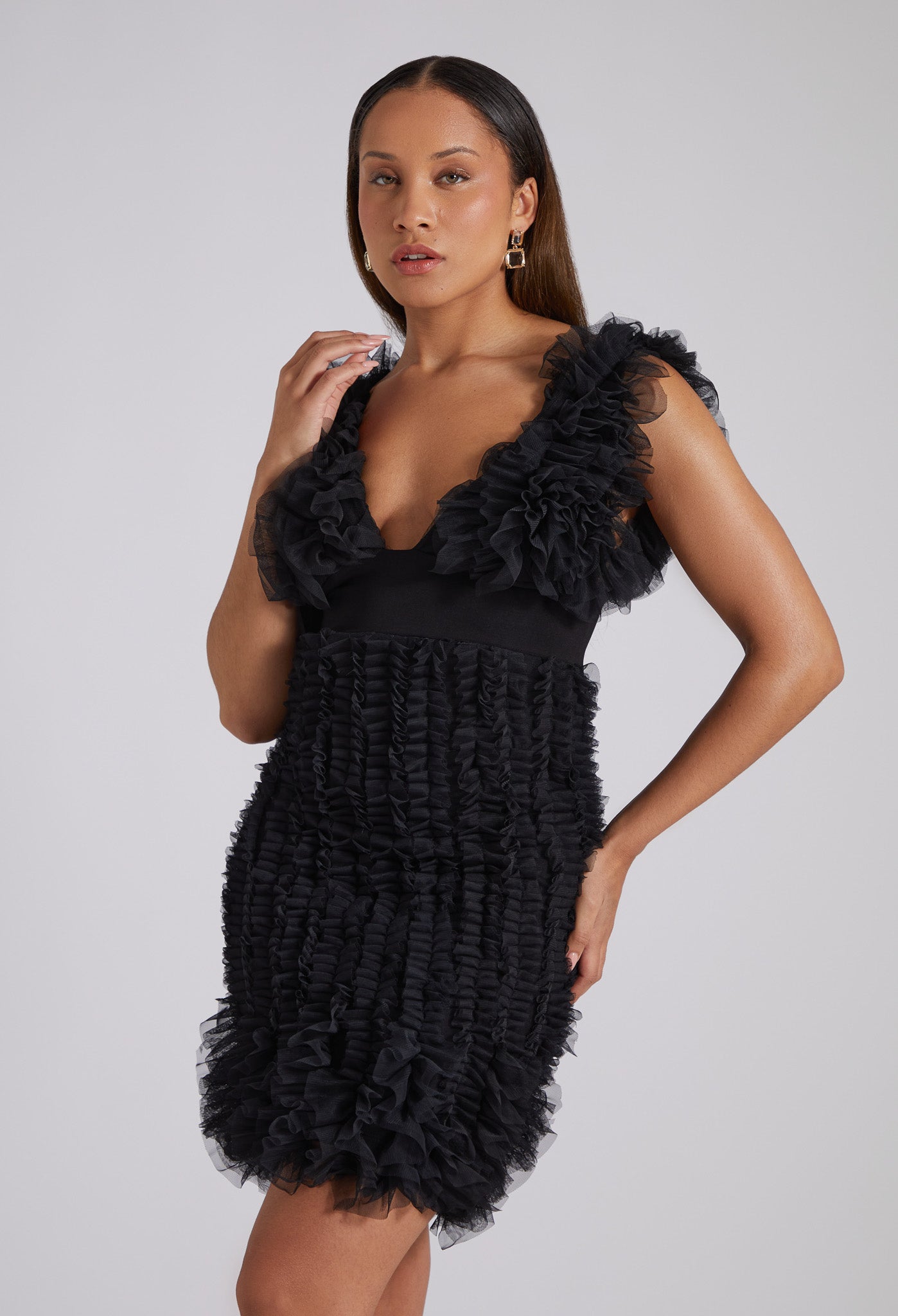 VIVA Party Dress in Black