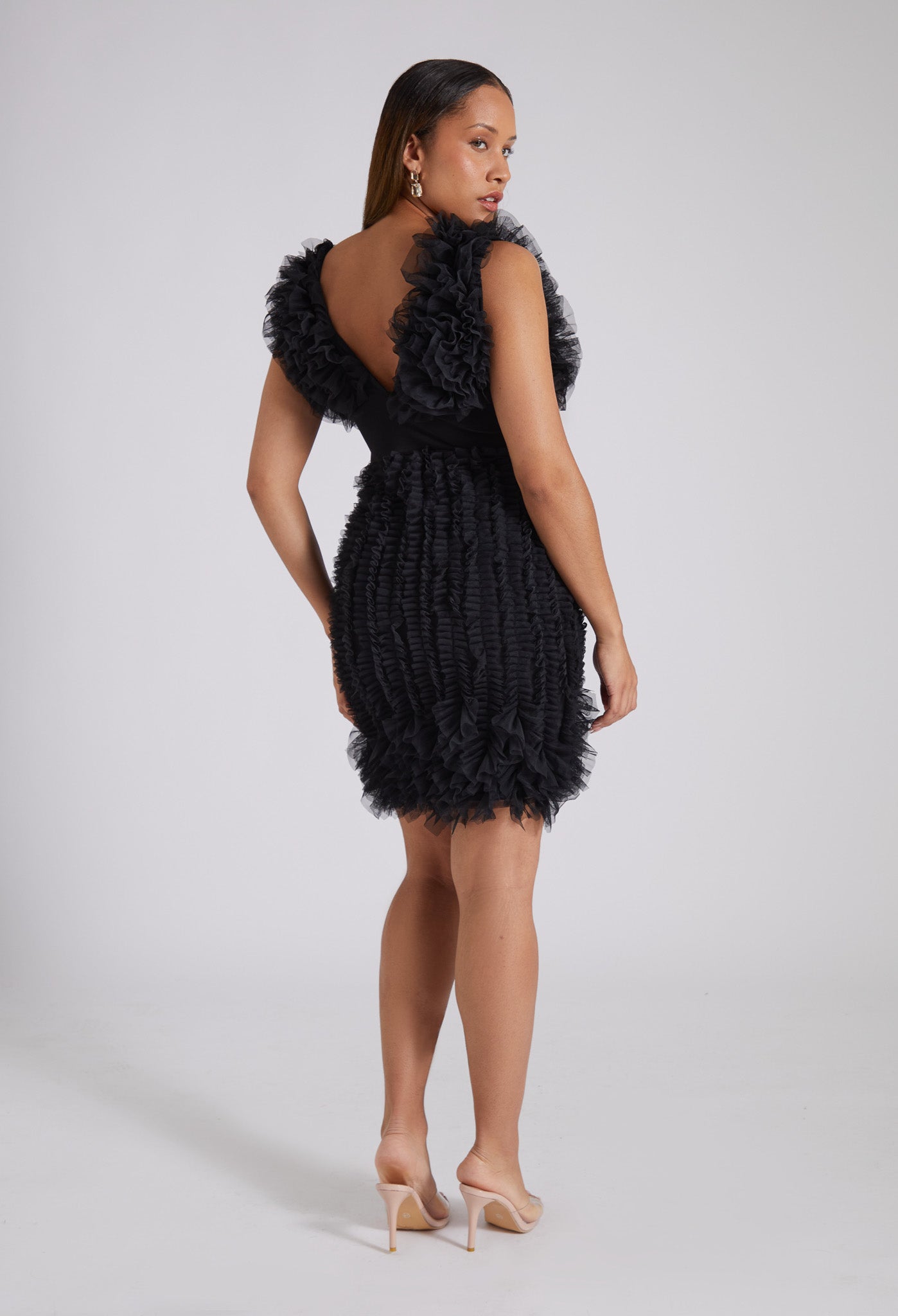 VIVA Party Dress in Black