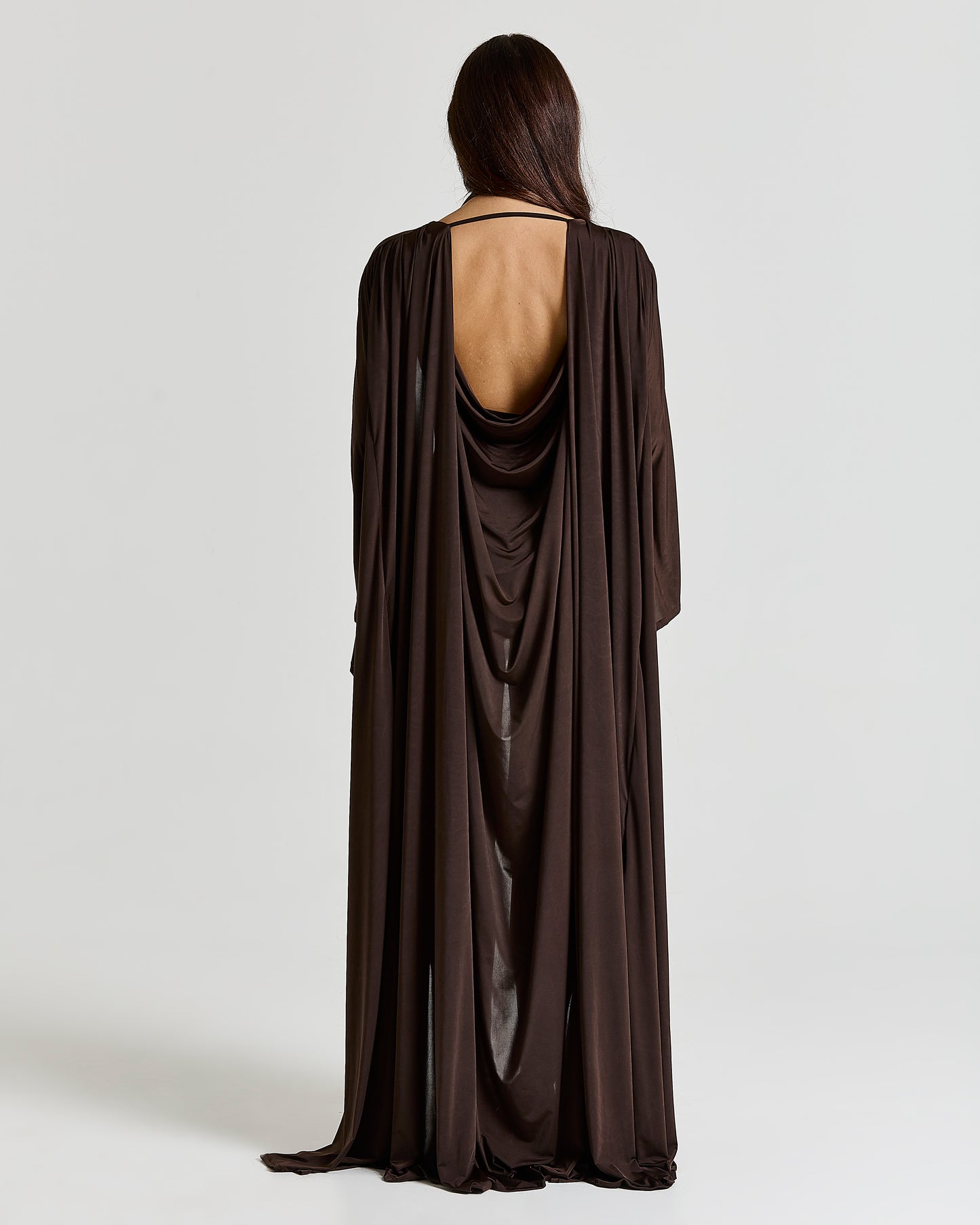 SAFA ABAYA in Brown
