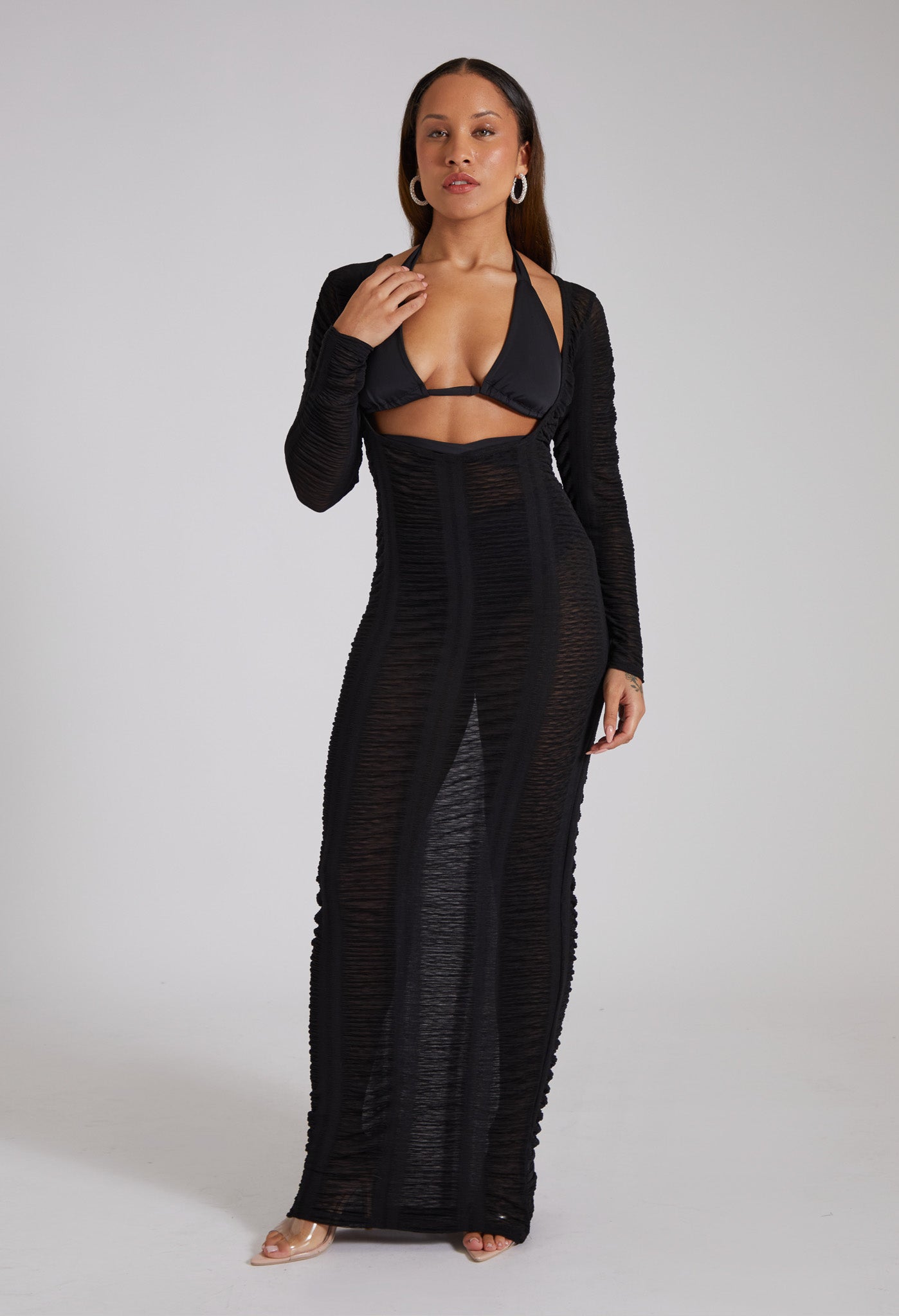 SAFIYYA Mesh Dress